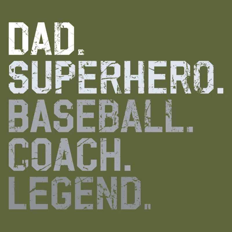 Baseball coach dad