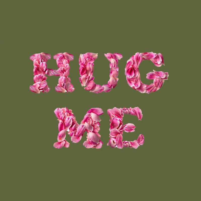 Hug Me with rose petals
