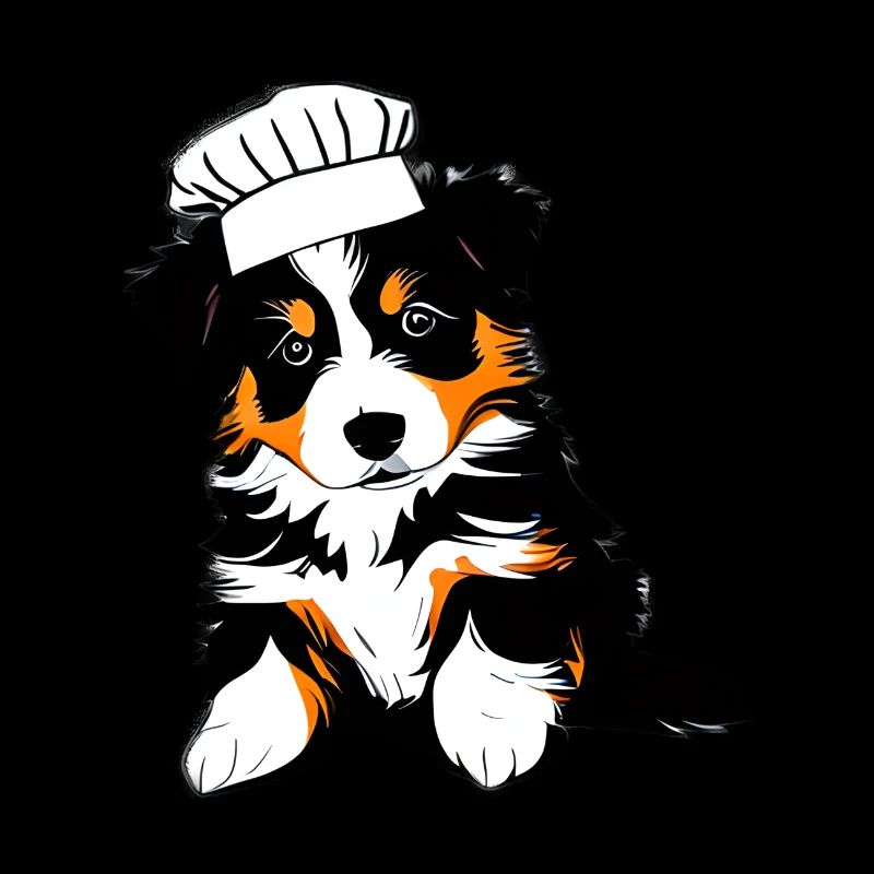 Propriétaire de chiot de chien de berger australien