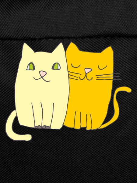 Cats love yellow orange