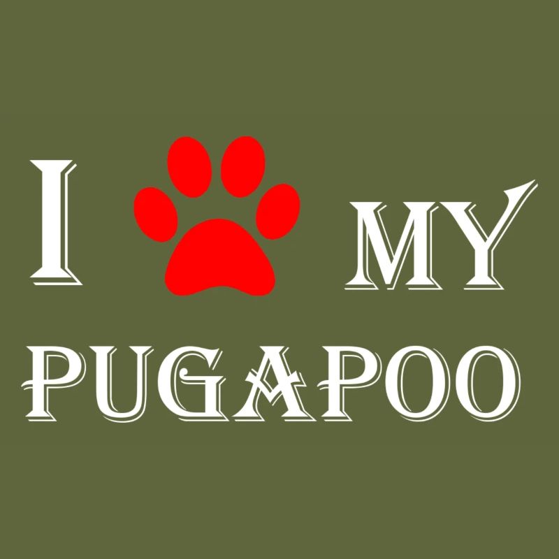 I love my Pugapoo I Pudel Mops Mix