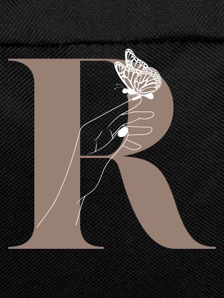 Letter R Magic butterfly