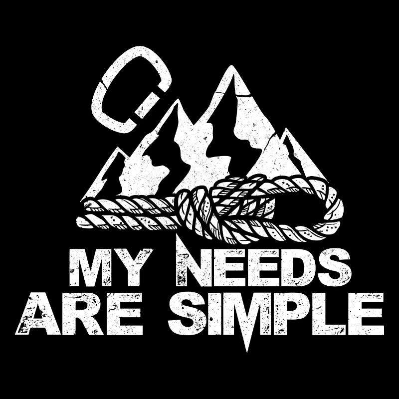 My needs are simple mountain hiking