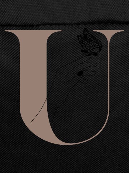 Letter U Magic Butterfly