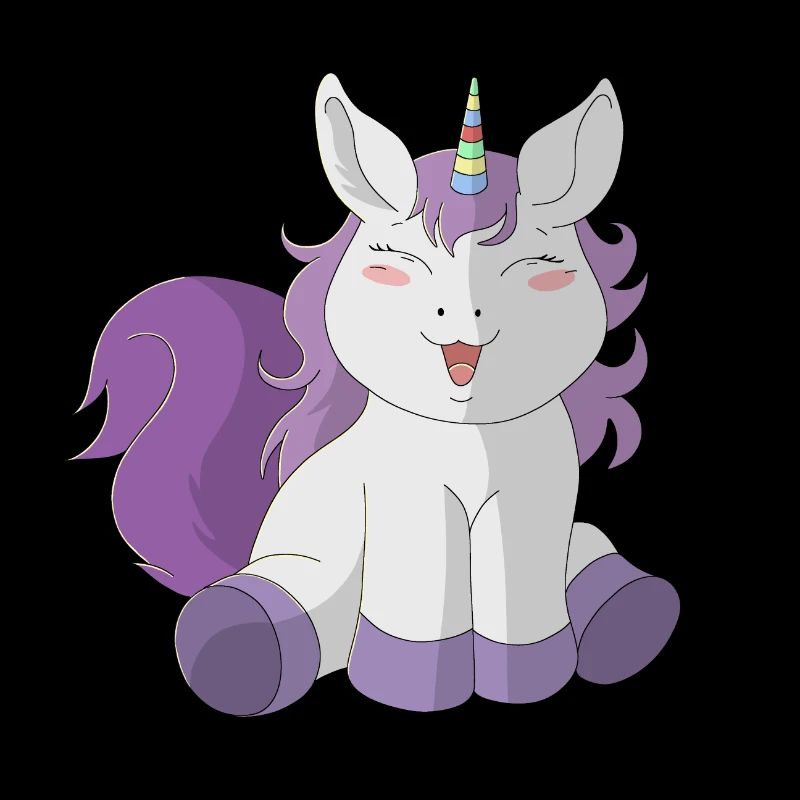 Kleines süßes Einhorn