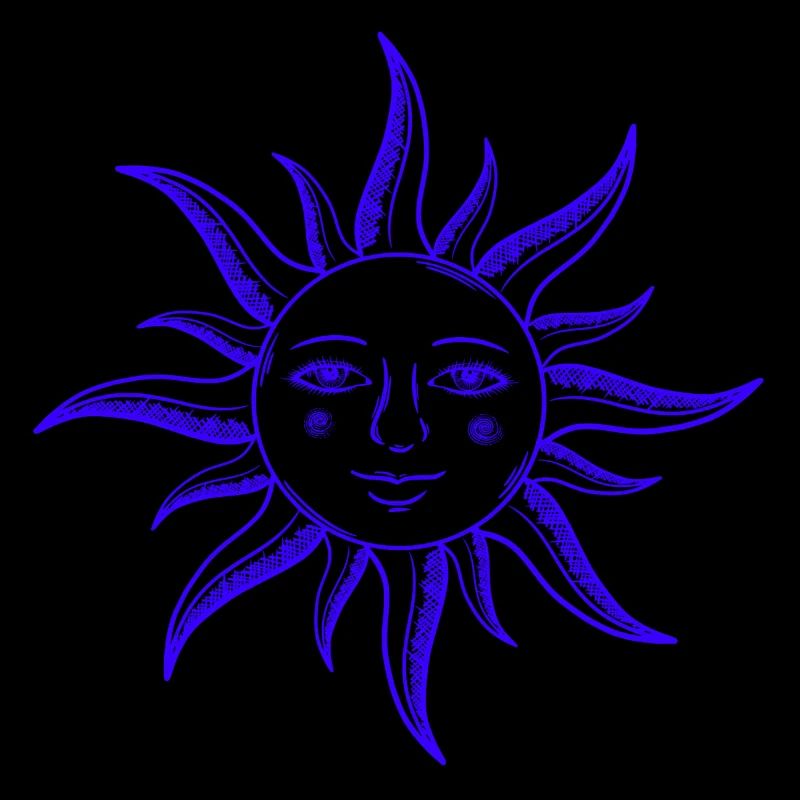 sun face sacred geometry yoga gift idea