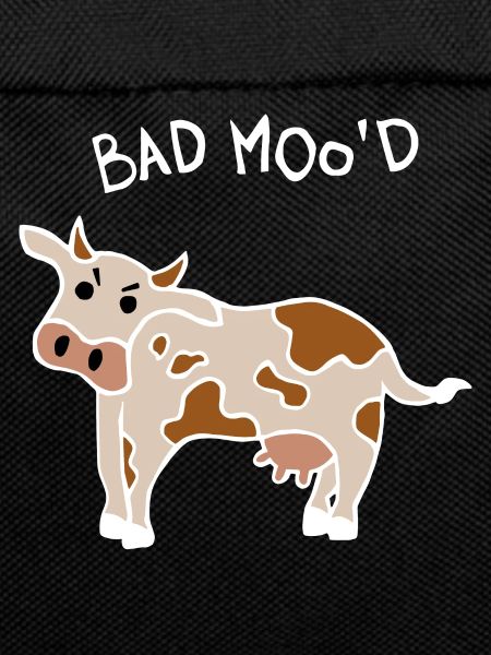 Bad Mood Cow (White)