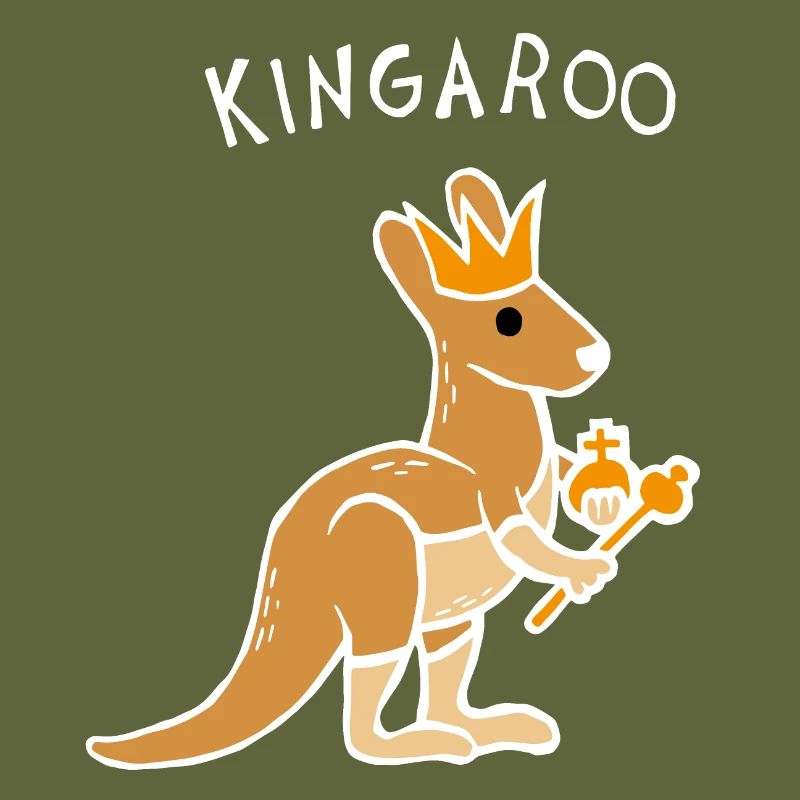 Kingaroo Kangaroo (White)