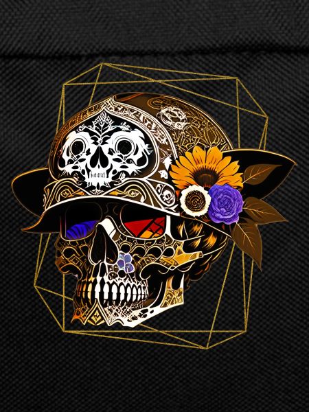 Skull mit Helm