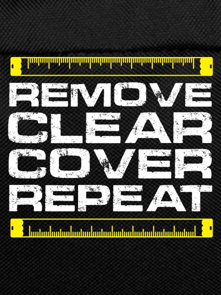 Remove Clear Cover Repeat