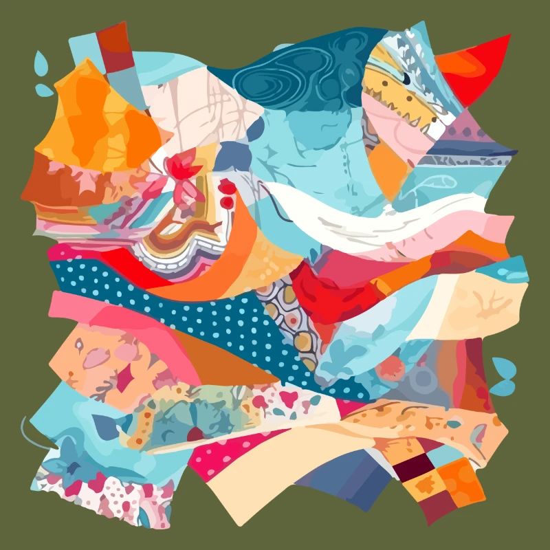 Fabric patchwork n°3