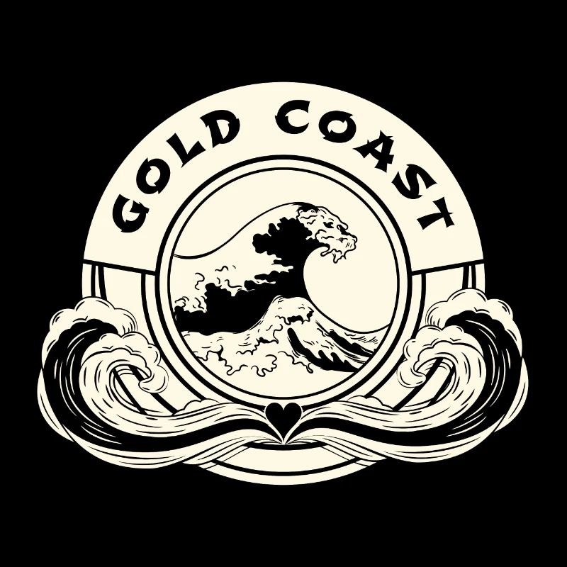 Gold Coast Australia Ocean Waves