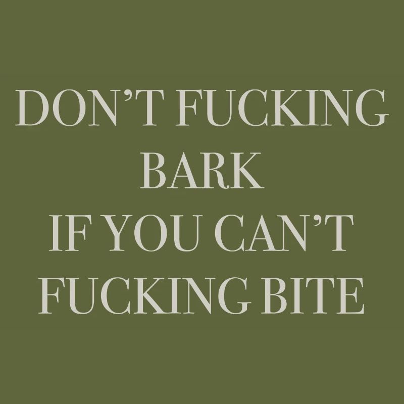 Who says A