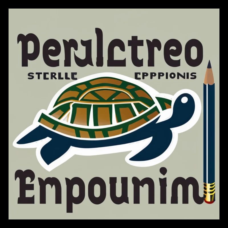 Pencil turtle