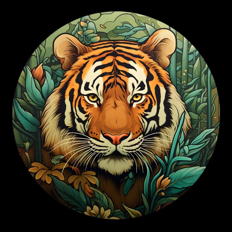 Lebendiger Tiger