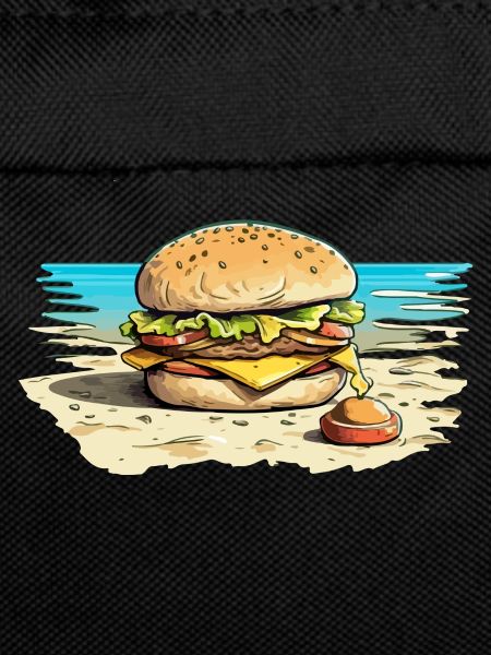 Hamburger at beach n°2