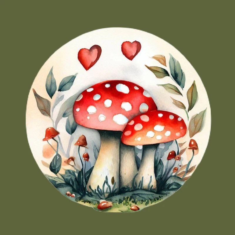 Magic mushrooms and toadstools - mushrooms