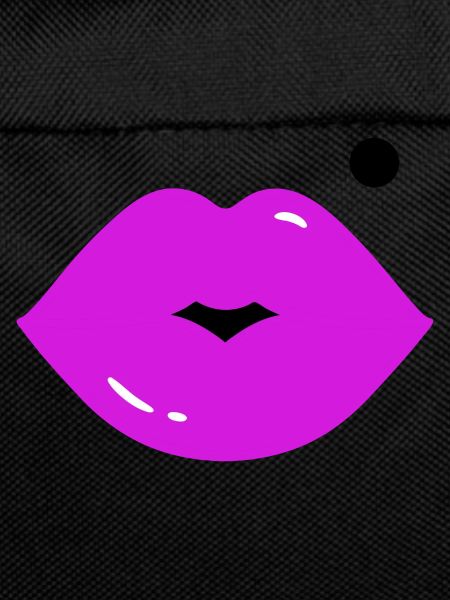 Lips with mole