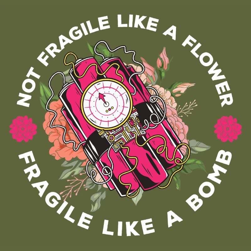 Pas fragile comme une fleur, mais un