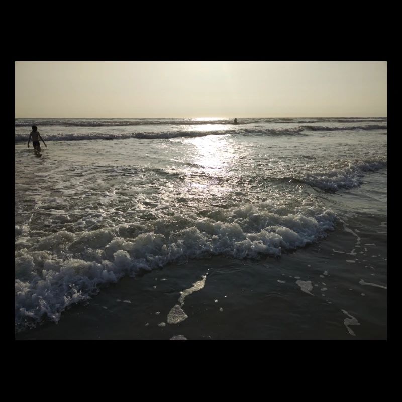 Sea, beach, wave, surf