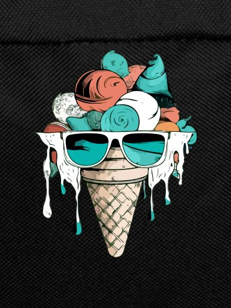 Erdbeer-Minz-Vanille-Eis