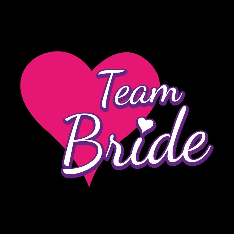 Team Bride Heart