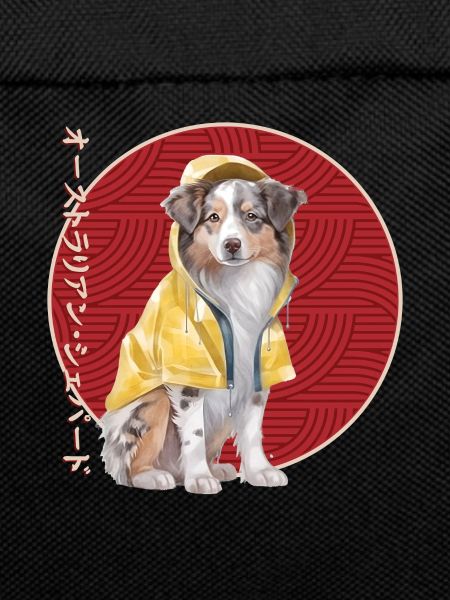 Japanese Australian Shepherd Raincoat