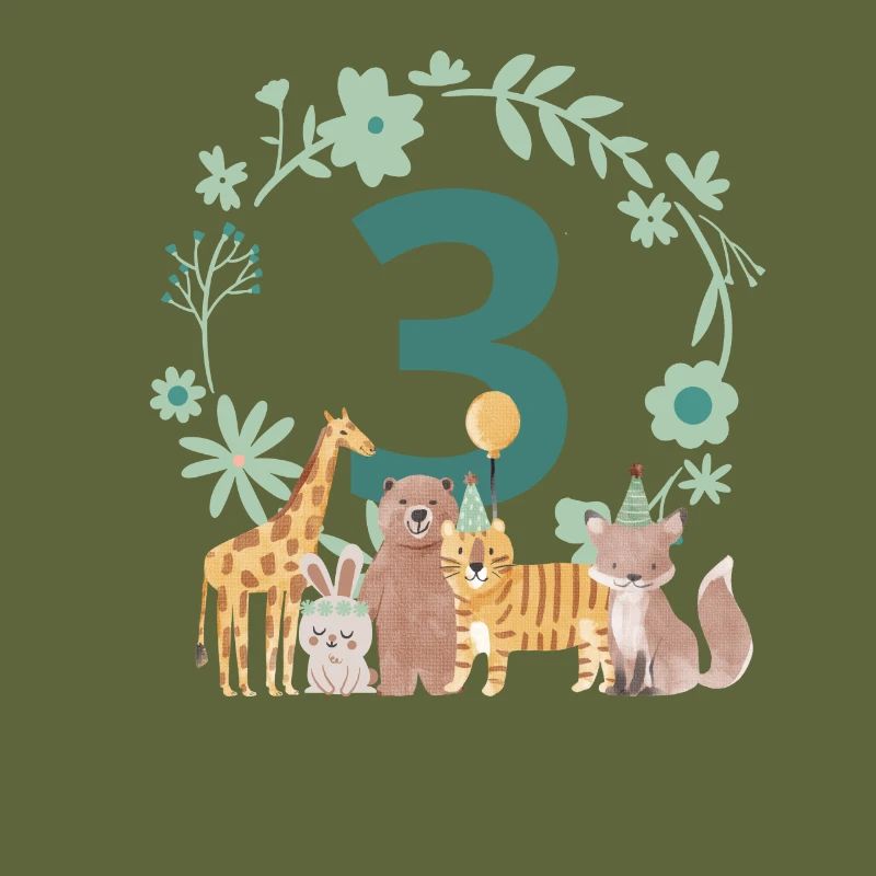 3rd anniversary - third anniversary animals
