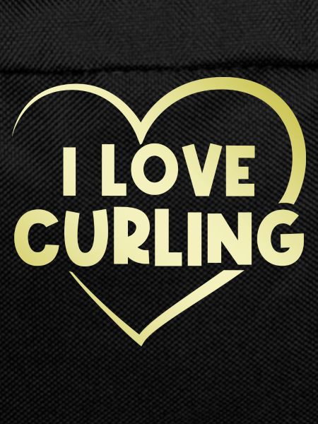 I love curling heart