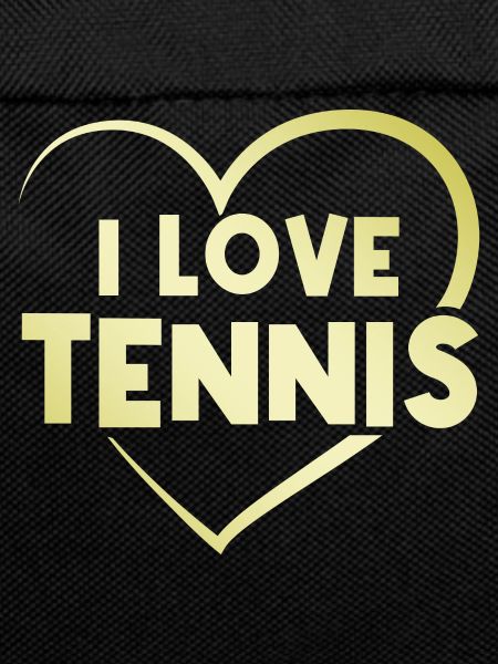 I love tennis heart