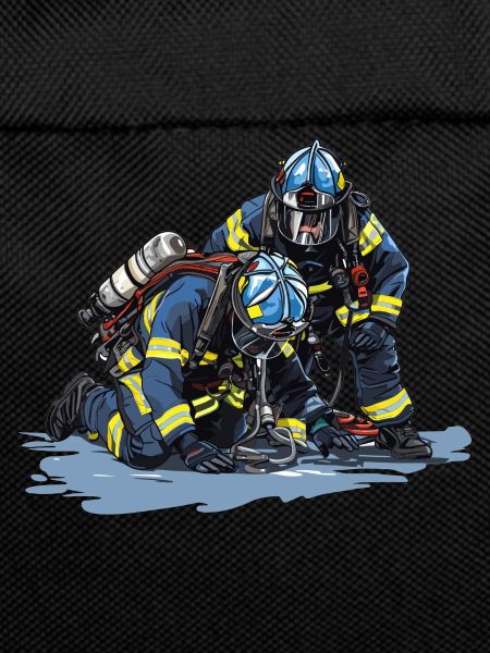 Firefighter in action - Heroes