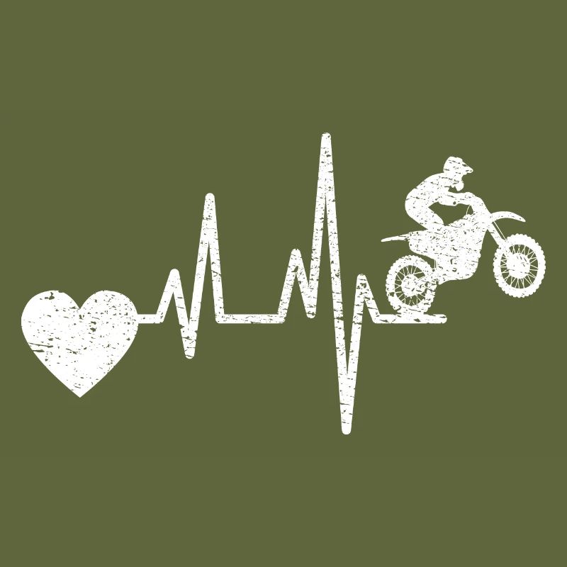 Motorrad Motorradfahrer Motorcross Motorradfan