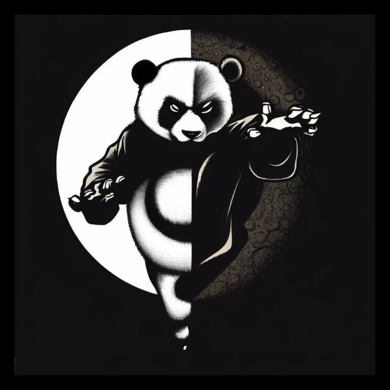Kung Fu Ying Yang Panda