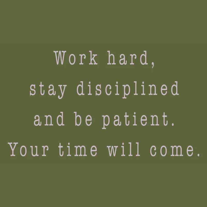 work hard