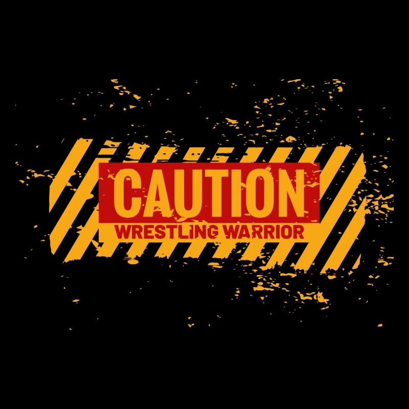 Caution Wrestling Warrior