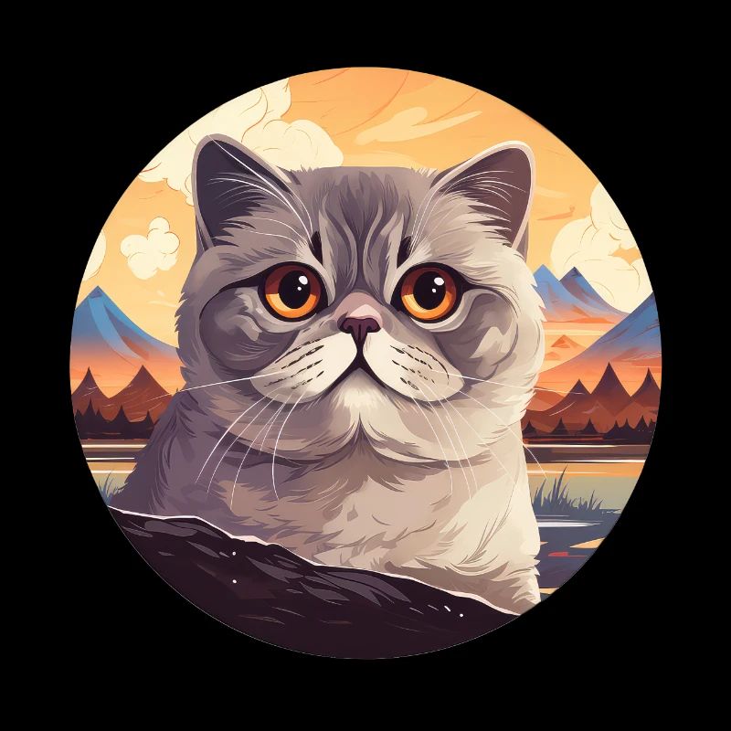 Scottish fold-eared cat