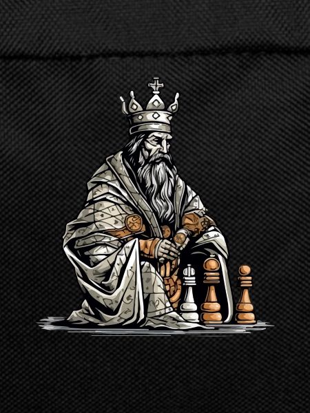 The pensive king