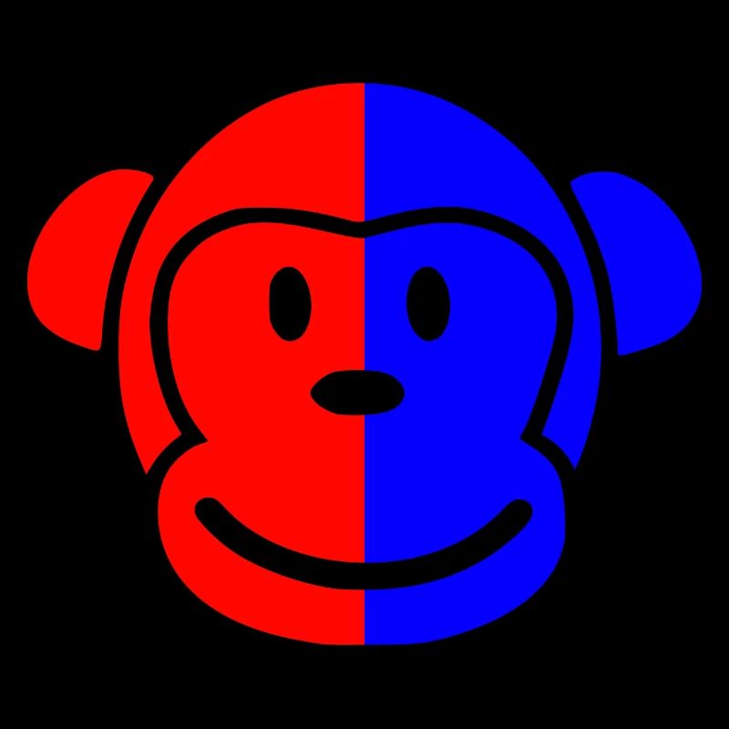 Glücklicher Affe Happy Monkey