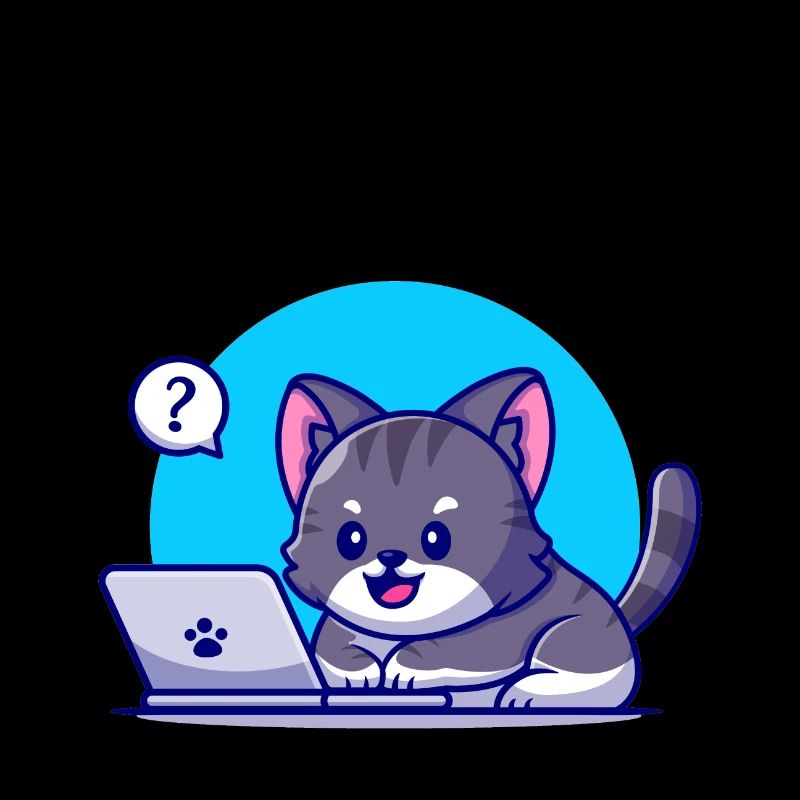 I have no idea what I'm doing. Aucune idée chat.