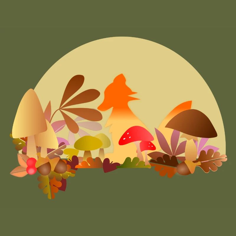Fuchs im Herbst