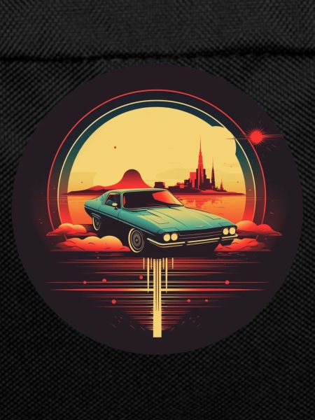 Futuristic Nostalgia - Retro Car