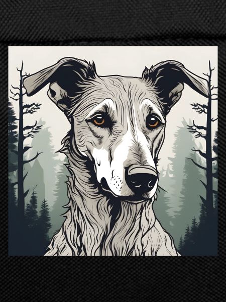 Portrait of a Lurcher