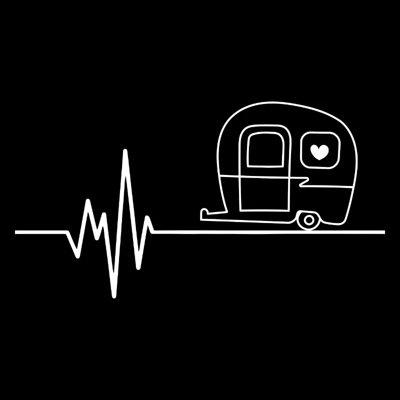 Wohnwagen Liebe – Camper Herz schlägt Camping
