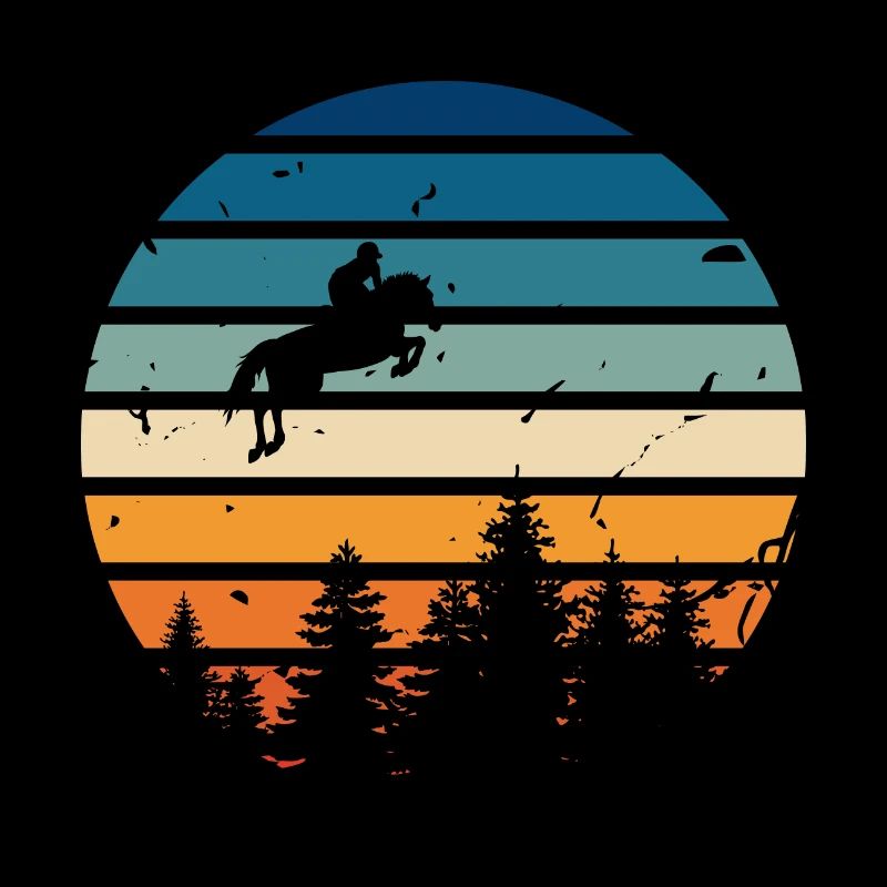 Équitation rétro