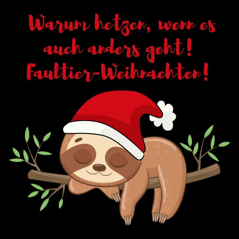 Faultier Weihnachten