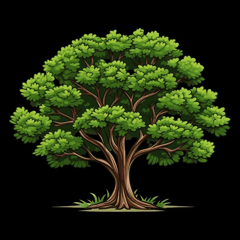 Deciduous tree - nature conservation