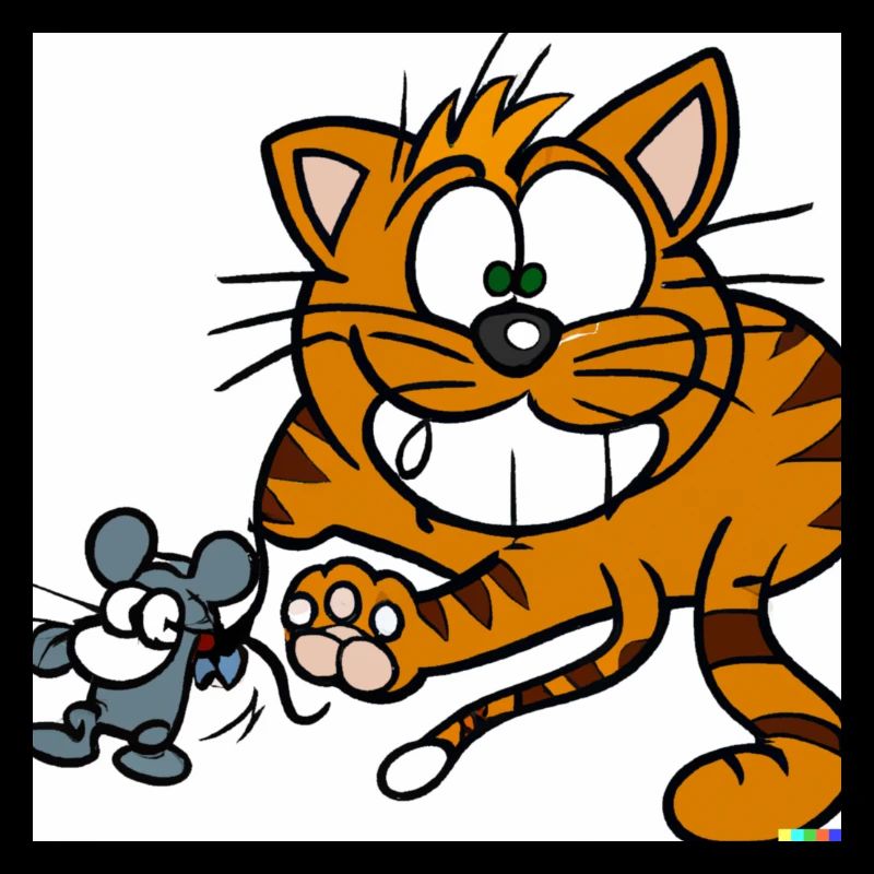cat and mouse