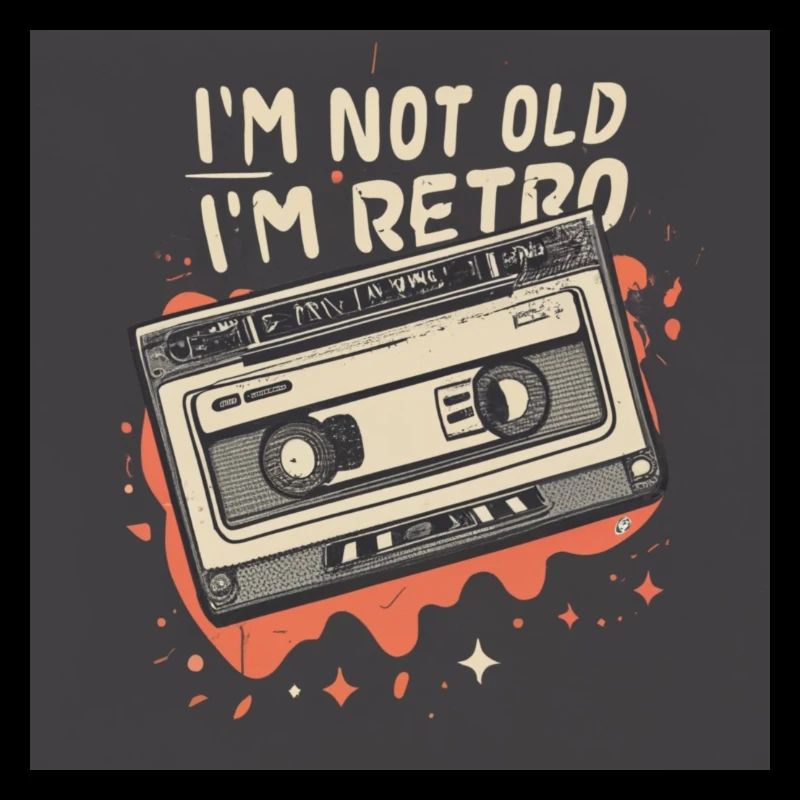 Retro cassette player