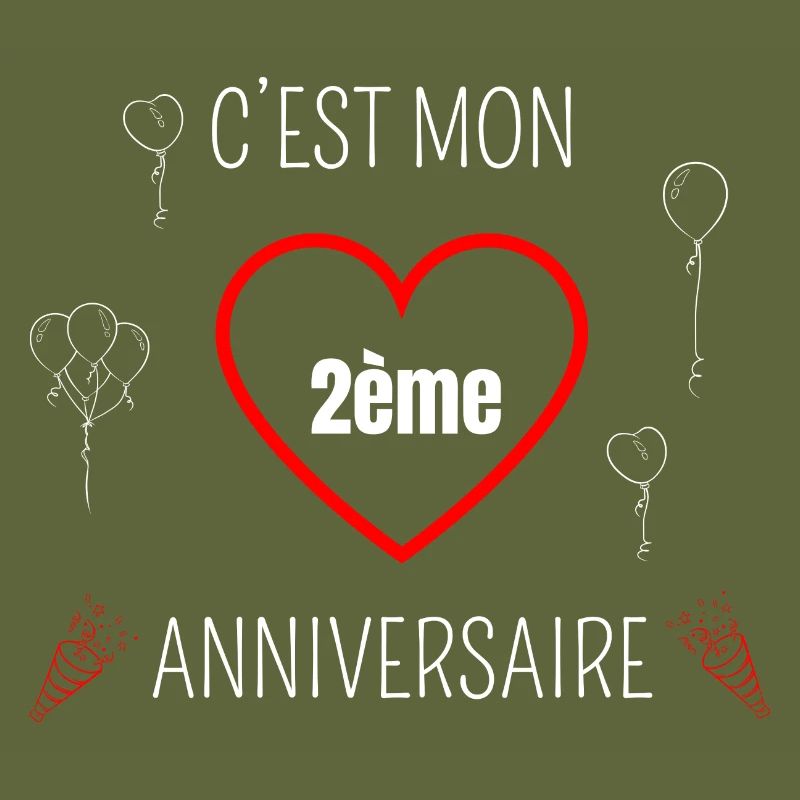 C’est mon 2ème anniversaire