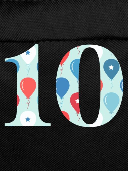 10th anniversary balloon